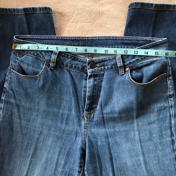 Talbots 12P heritage straight jeans - Picture 3 of 7